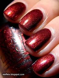 red glitter holiday nails holiday nails nails party nails
