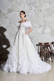 10 Wedding Dress Trends From Spring 2020 Collections Zuhair Murad Bridal Wedding Dress Styles Big Wedding Dresses