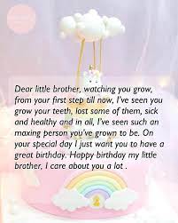 Another year has gone by, a little less hair on your head, but a whole lot of love in my heart for you. Long Birthday Wishes For Brother