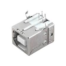 Amazon Com Uxcell Shielded Usb Type B Female Port 4 Pins Pcb Mount Jack Connector Silver Tone Industrial Scientific