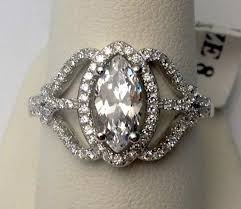 Marquise Halo Cz Solitare Vintage Engagement Bridal Wedding Ring Rg221532323577 Rather Would Have Colored Stone On Center Wedding Rings Vintage Vintage Engagement Rings Cheap Wedding Rings