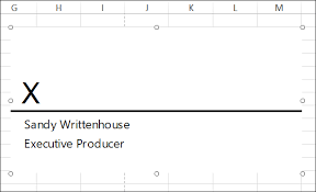 Often, companies will use excel sheets in the same way as other documents like pdfs and word files. How To Insert And Customize A Signature Line In Microsoft Excel