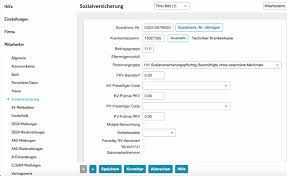 Wer als deutscher staatsbürger geboren wird, bekommt diese nummer bereits bei der geburt zugeteilt. Angaben Sozialversicherung Beim Mitarbeiter In Der Online Lohn Software Ilohngehalt Eingeben