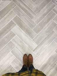 6 Ways To Quickly Upgrade Your Kitchen On A Budget Blush Pearls Wood Tile Bathroom Grey Wood Tile Wood Tile Bathroom Floor