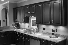 Check out these arctic white quartz countertops compliment by a muted, teal wall and a burst of white cabinets. Smart Idea Backsplash Ideas For Dark Cabinets And Dark Countertops