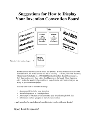 Suggestions For How To Display Your Invention Convention Board Invention Convention Inventions Teaching Homeschool