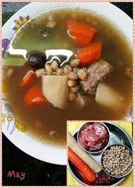 Chinese Yam Soup With Peanuts Carrot Red Dates Ingredients Chinese Yam 1 Tael Peanuts 200g 1 Pc Carrot 10 Pcs Red Dates M Cooking Food Lover Soup Recipes