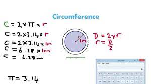 Of a circle the circle measures 22 inches in circumference. How To Calculate The Circumference Of A Circle Youtube