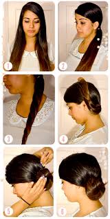 Tuto coiffure chignon fleur /facile a faire. Comment Faire Coiffure Chignon Facile Rapide
