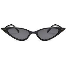 Yooske Cat Eye Sunglasses Women Brand Vintage Luxury Black Triangle Fuzweb Cat Eye Sunglasses Cat Eye Sunglasses Women Black Cat Eye Sunglasses