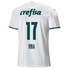 Nacional espera el desenlace ya que tambi&eacute;n posee una parte. Danxen Kinder Fussball Matias Vina 17 Auswartstrikot Weiss Trikot 2020 21 Hemd
