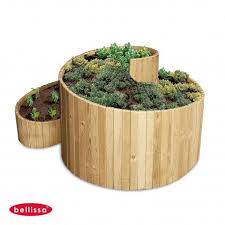 Jardiniere Bois Spirale 120 Cm Jardiniere En Bois Terrasse Jardin Amenagement Jardin