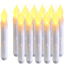 Amazon Com Amagic 12pcs Harry Potter Floating Candles 6 9 Inch Flameless Led Taper Candle Lights Battery Operated Candlesticks For Party Classroom Church Birthday Christmas Decorations Warm White Handheld Home Improvement