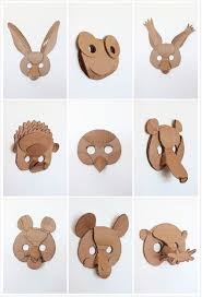 5 Creative Animal Mask Ideas Cardboard Animals Animal Masks Art For Kids
