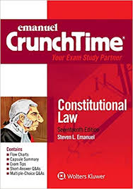 Amazon Com Constitutional Law Emanuel Crunchtime