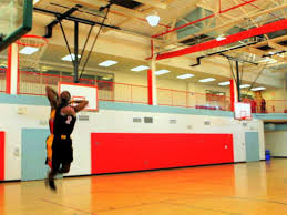 Mark 16 ft × 19 ft (4.9 m × 5.8 m) boxes in front of each hoop. How To Make A Slam Dunk In Basketball Howcast
