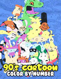 Make one and done your workout mantra. 90 S Cartoon Color By Number 90 S Cartoon Coloring Book An Adult Coloring Book For Stress Relief Roberts Kimberly 9798555161406 Amazon Com Books
