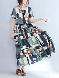 Casual Women Color Block Drawstring Waist Short Sleeve Maxi Dresses Casual Dresses Online Indi Maxi Dress With Sleeves Women Dresses Classy Womens Maxi Dresses