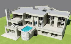 This style is renowned for its simplicity, clean lines and interesting rooflines that leave a dramatic impression from the moment you set your eyes on it. House Plan Modern House Plans South Africa