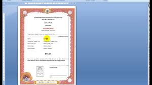 Download bingkai sertifikat ijazah kosong gratis format word download berkas. Jual Kertas Ijazah Kosong