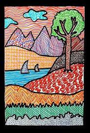 Art Drawing Final Project Line Texture Pattern Color An Advanced Final Project For Drawin Insegnando L Arte Programma Per Lezioni D Arte Elementi Artistici