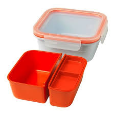 Ikea 365 Square Lunch Box With Inserts Ikea Food Storage Organization Food Storage Containers Food Containers