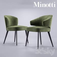 Minotti Aston Dining Chairs Poltroncina Sovremennye Stulya Dizajn Stolovoj Sovremennye Obedennye Stulya