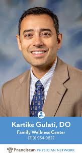 Otolaryngologist Dr Kartike Gulati Has Joined Franciscan Physician Network Family Wellness Center In Munster India Family Wellness Wellness Center Physician