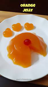 Orange Jelly Using Agar Agar 3 Ingredient Orange Jelly Recipe Easy Steps To Make Jelly At Home Recipe Jelly Recipes Jelly Desserts Homemade Jelly