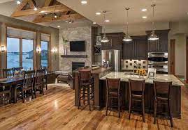 Pin By Shelby Lyn On Home Ideas Lake House Kitchen Rustic Modern Kitchen House Design Kitchen