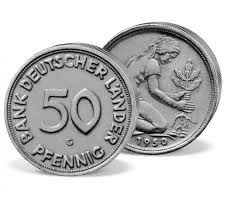 Munzsammlung munzen bank deutscher lander wert. 50 Pfennig Bank Deutscher Lander 1950 G Dm Munzen Deutschland Munzkontor