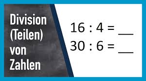 Dividieren Teilen Klasse 2