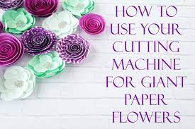 Giant Paper Flower Templates And Cricut Svg Upload Tutorial Two Of The Main Questions I Get Paper Flower Template Flower Template Giant Paper Flowers Template