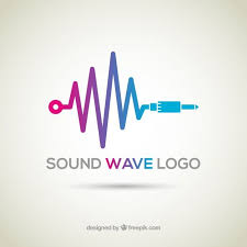 Download Sound Wave Logo With Flat Design For Free Waves Logo Sound Waves Sound Logo