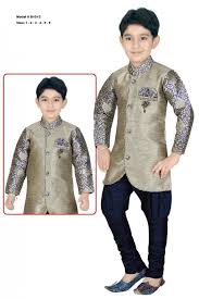 Birthday 2 Year Old Boy Dress Traditional Style Grey Blue Boys Indian Wear Kurta Pajama 1 To 5 Yrs Cute Outfits For Kids Small Boy Dress Boys Kurta Design