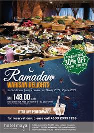 Say hello to the best ramadan buffets in kuala lumpur (kl) and selangor this 2019! Ramadhan Warisan Delights Hotel Maya Malaysian Foodie