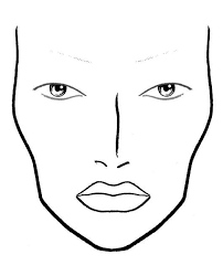Face Charts Vierge Blank Visage Portrait Base Essai Entrainement Chablon Blog Bebeautifulbylolie Lolie Beaute Suisse Ro Visage Dessin Visage Maquillage