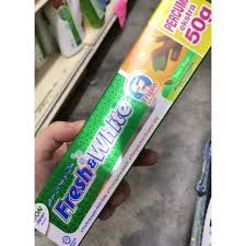 Ubat gigi fresh and white. Fresh White 225g 50g Ubat Gigi Shopee Malaysia