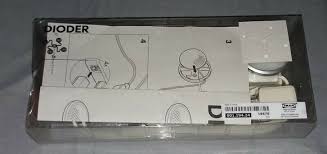 Ikea Dioder Light Kit Set 4 Clear White Round Led Lights 001 194 24 Led Lights Led Wall Lamp Sconce Light Fixtures