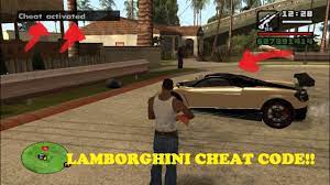 San andreas are similar to those of its predecessors, requiring input of a series of controller button commands or a keyboard. Gta San Andreas Lamborghini Cheat Code Youtube