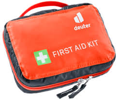 From middle english aide, eide, ayde, from old french eide, aide, from aidier, from latin adiūtō, adiūtāre (to assist, help). Deuter First Aid Kit Erste Hilfe Set