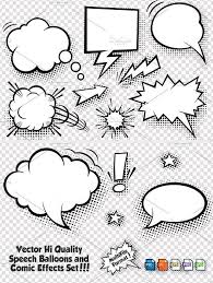 Comic Speech Bubbles Vector Set Bubble Drawing Doodle Art Drawing Hand Lettering Art