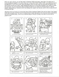Primary 3 Manual Lesson 40 Worshiping At Church Journal Page Coloring Page From The Behold Your Little Ones Manual Here Primary Lessons Lesson Testimony Lds