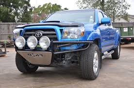 Same quality as oe for less direct replacement. Toyota Tacoma Front Bumper Toyota Tacoma