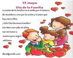 A data foi escolhida pela. Imagenes Con Frases Bonitas Para El Dia De La Familia 15 De Mayo