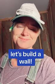 building a non-loadbearing wall by yourself. #carpentry #wall #homehea...