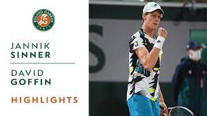 Sarà mostrato qui, non appena il calendario ufficiale diventa disponibile. David Goffin Vs Jannik Sinner Round 1 Highlights I Roland Garros 2020 Youtube