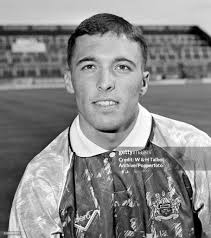 A talented centre halve who came through the apprentice ranks at Turf Moor,  Mark Monington.