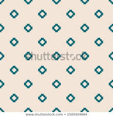 Vector Minimalist Floral Geometric Seamless Pattern Simple Texture With Small Crosses Flowers Simple Texture Seamless Patterns Pixel Art Background