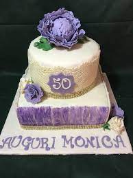 Compleanno Monica Torte Cakes Pasta Di Zucchero